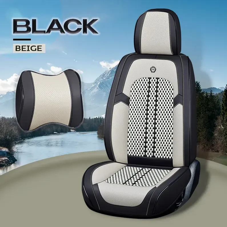 Luxury Universal Leather Car Seat Covers Set