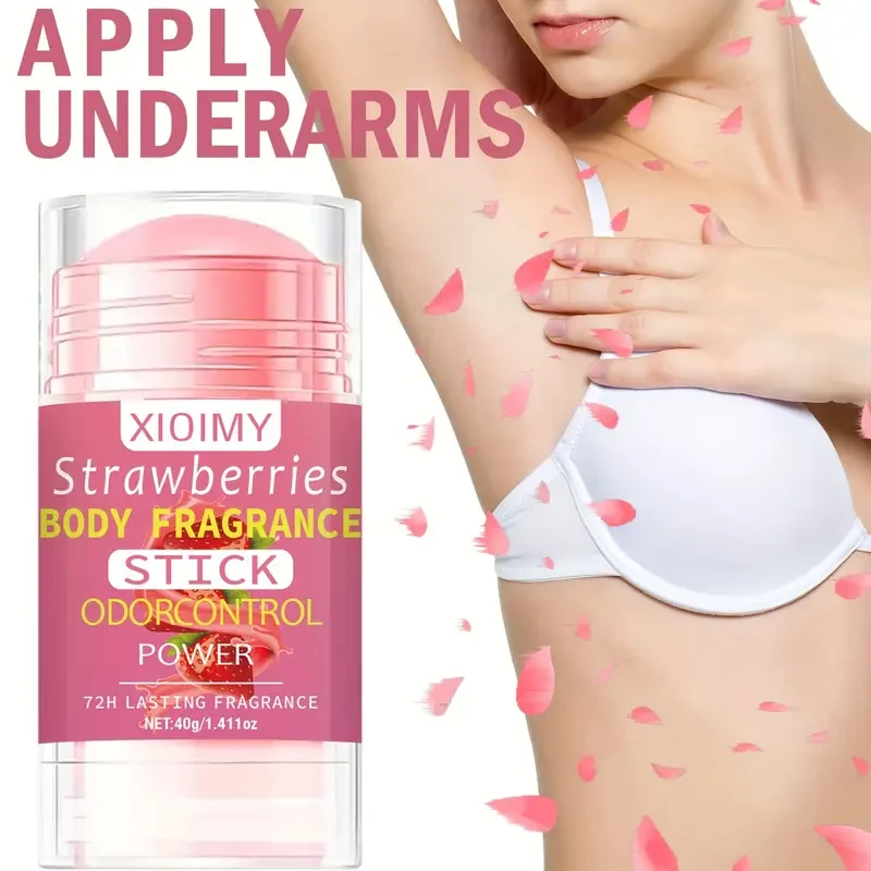 Xioimy Strawberry & Vanilla Body Fragrance Stick - 40g