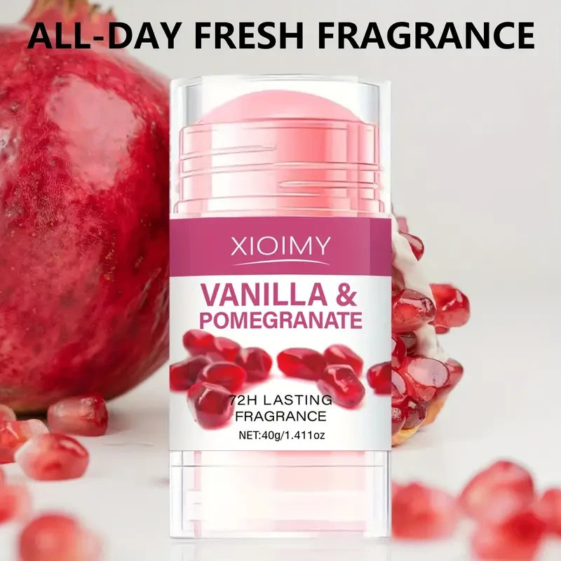 XIOIMY Vanilla & Pomegranate Deodorant Stick - 40g