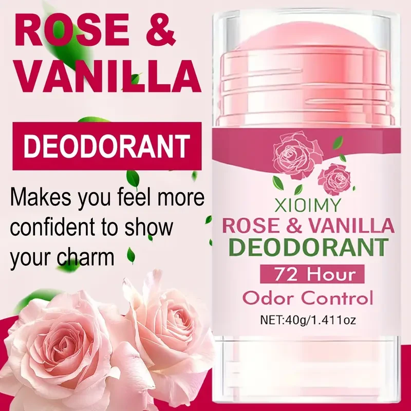 2pcs XIOIMY Rose & Vanilla Deodorant Stick
