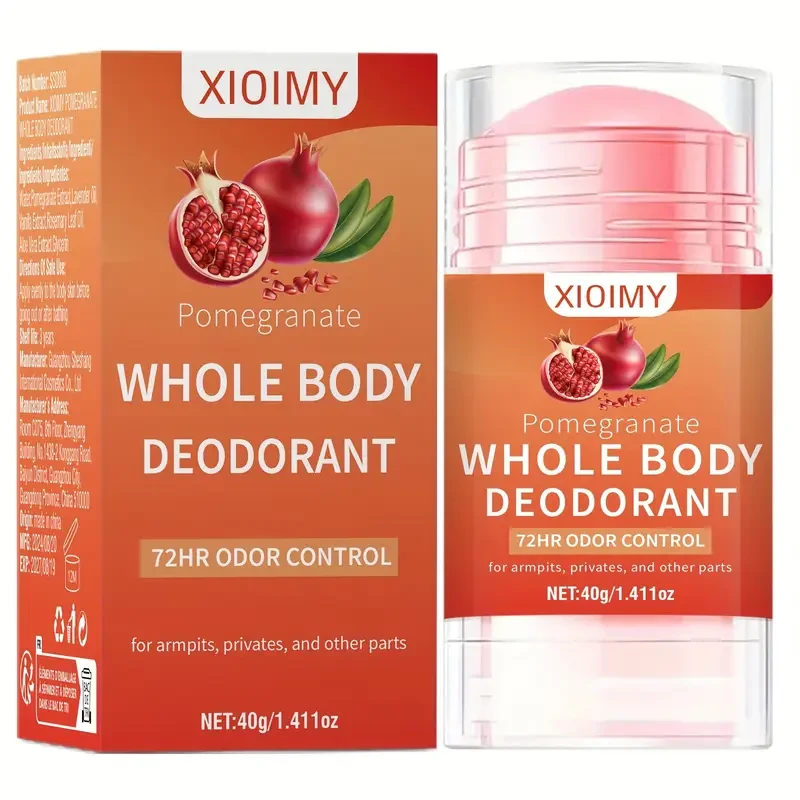 Xioimy Pomegranate & Lavender Deodorant Cream - 40g
