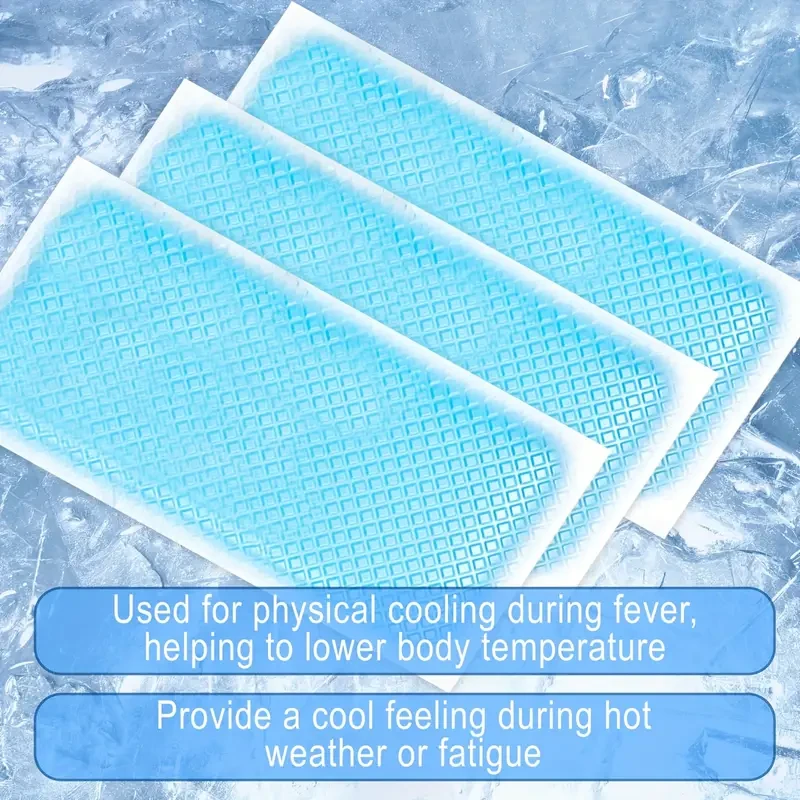 20pcs XIOIMY Cooling Gel Patches with Mint Extract