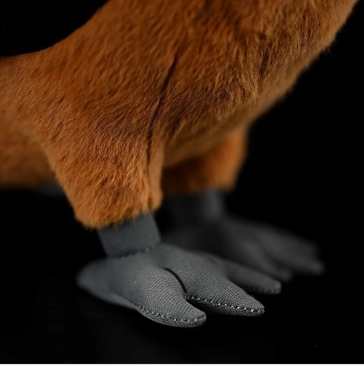 Original Design Brown Necked Hornbill Plush Toy