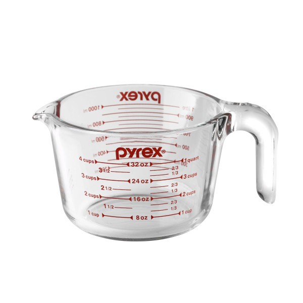 4 Cup Measuring Jug 1Ltre - Pyrex
