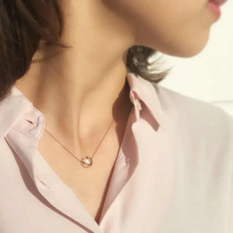 Sakura Moon Night Sakura Necklace