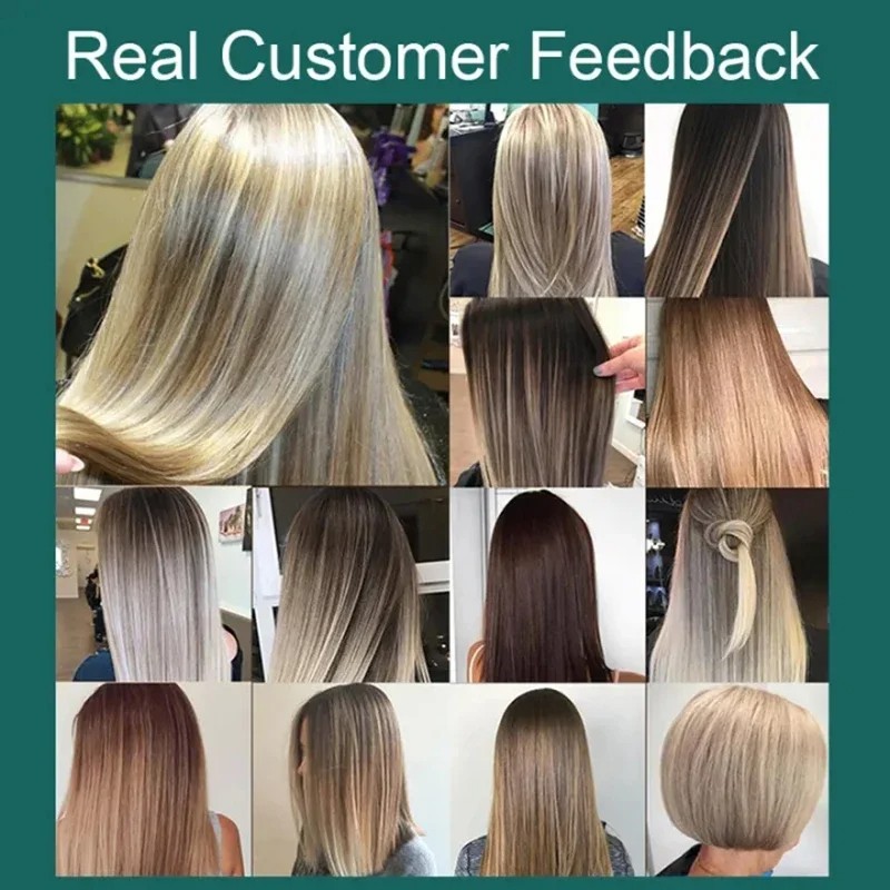 Hair Straightening Cream and Comb Set  Repair Hair Frizz, Beautiful Protein Smooth Care