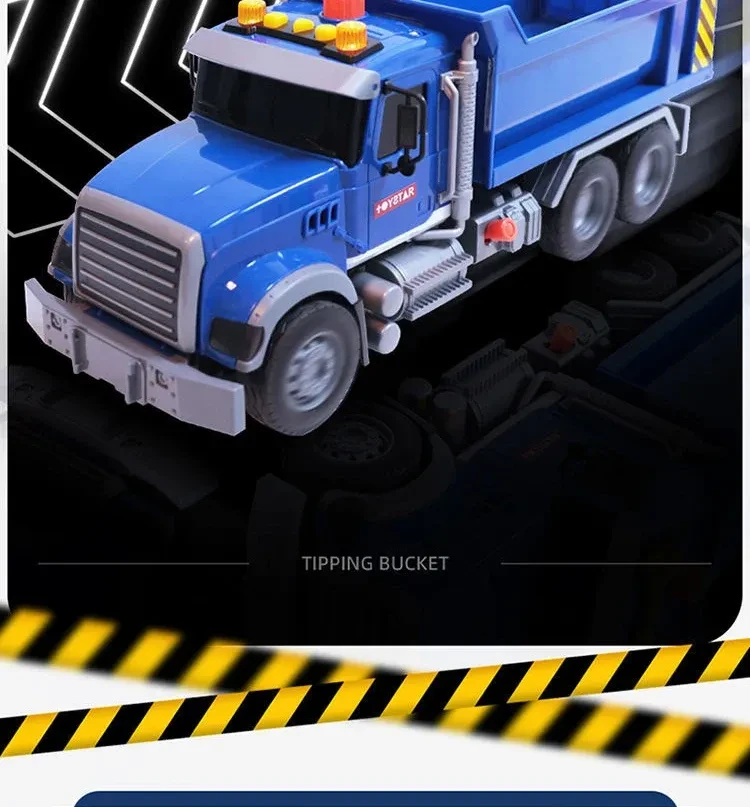 Oversized Dump Toy Construction Vehicle Model
