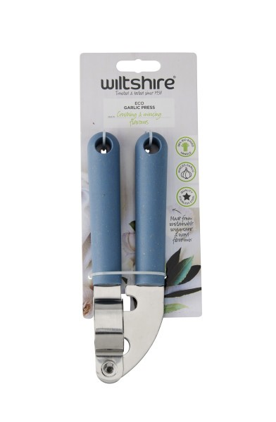 Eco Friendly Garlic Press - Blue - Wiltshire
