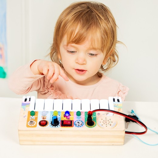 Wooden Children's Electronic Music Box