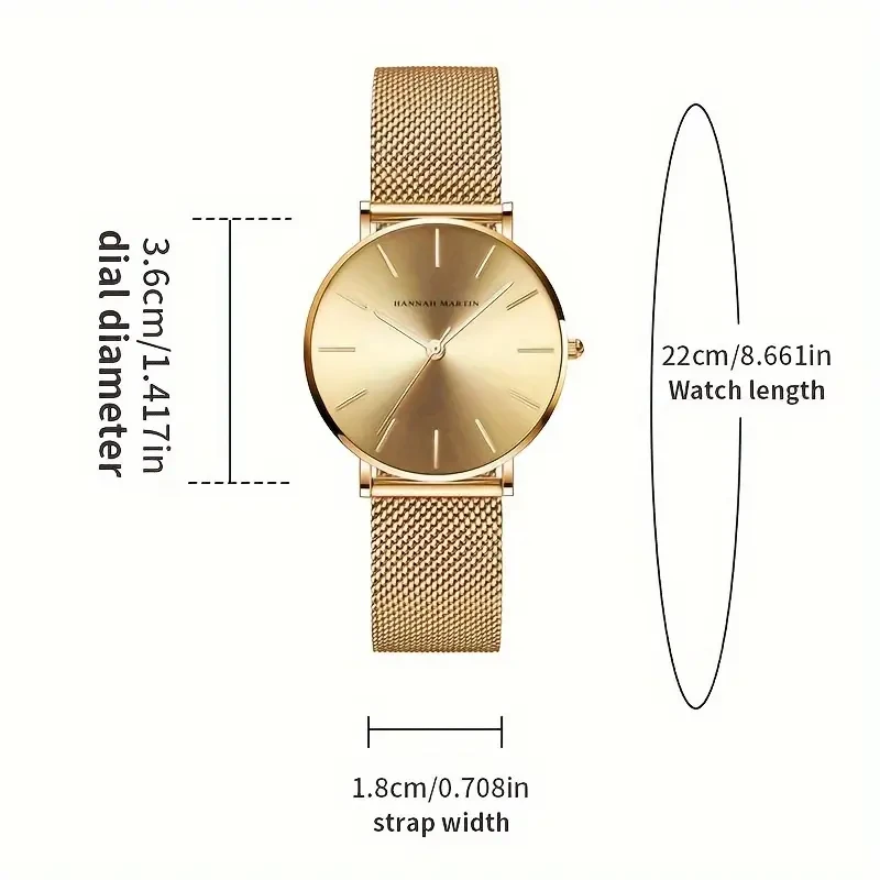 Hannah Martin Women'S Watch Japanese