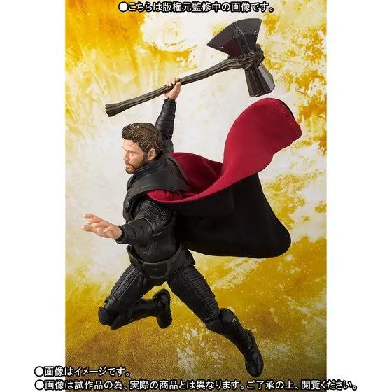 Super Hero Thor with Stormbreaker Infinity War BJD PVC Action Figure Collectible Model Toy
