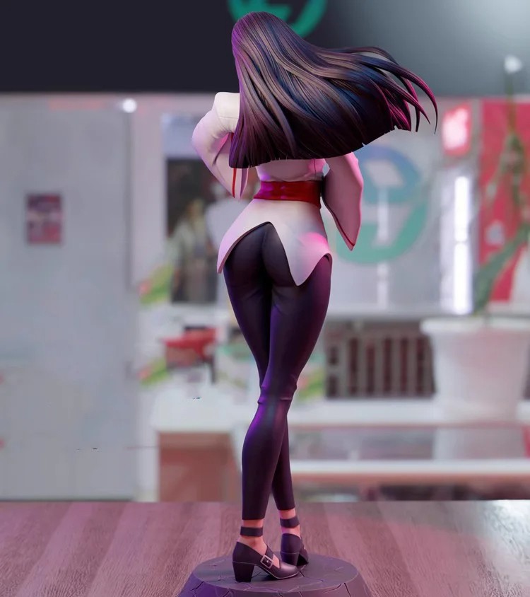 1/24 75mm 1/18 100mm Resin Combat Girl Figure Unpainted No Color RW-1195