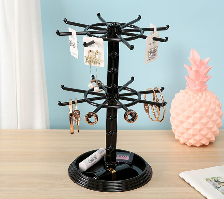 Rotating Earring Storage Rack Display Rack For Women's Earrings