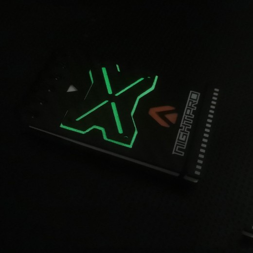 Outdoor Waterproof Luminous Reflective Carbon Fiber Notepad