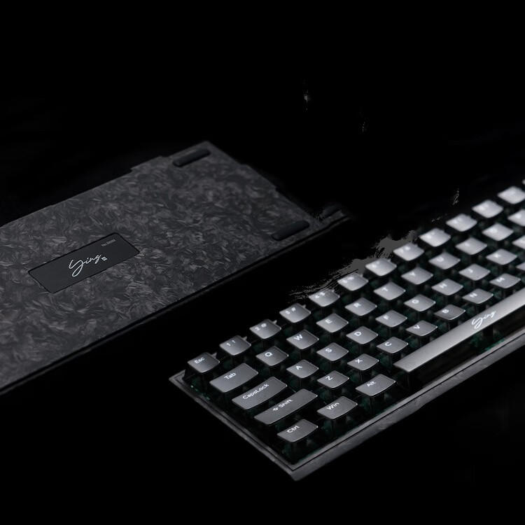 Integrated Forged Carbon Magnetic Shaft Gaming Keyboard