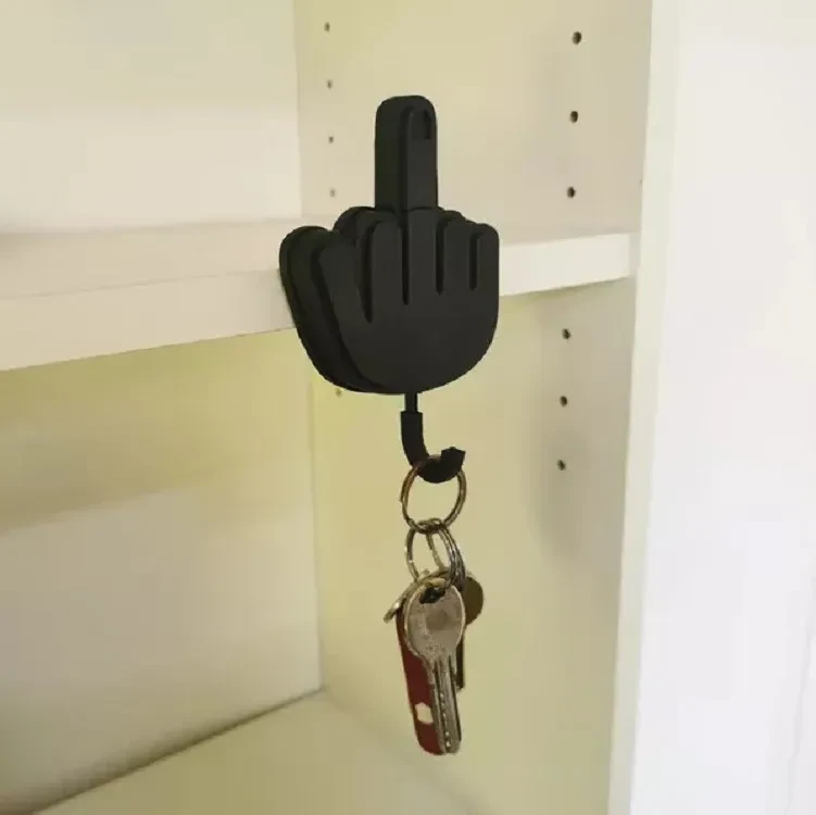 Spoof Middle Finger Desktop Storage Key Hook