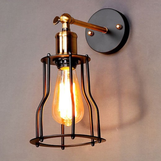 Country Retro Industrial Style Wall Lamp Bar Creative Wall Lamp