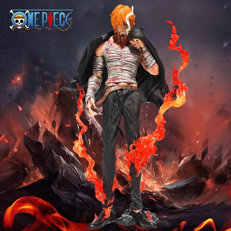 28cm One Piece Banpresto Vinsmoke Sanji Action Figure