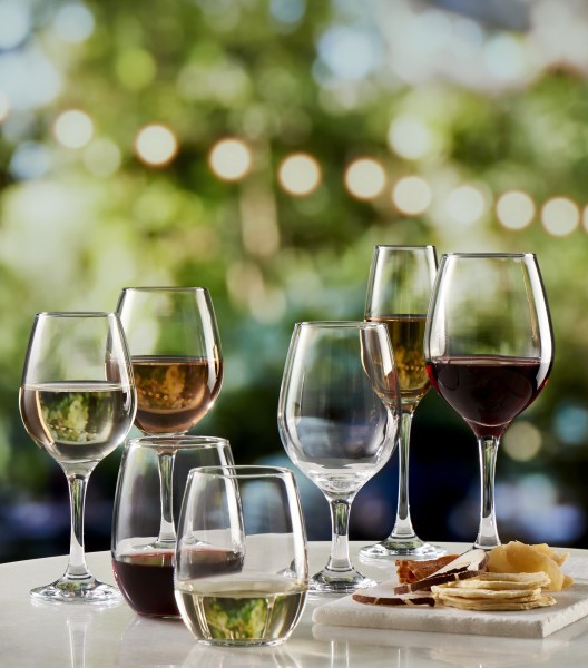 Amber Stemless Wine Glass 350ml Set 6 - Pasabahce