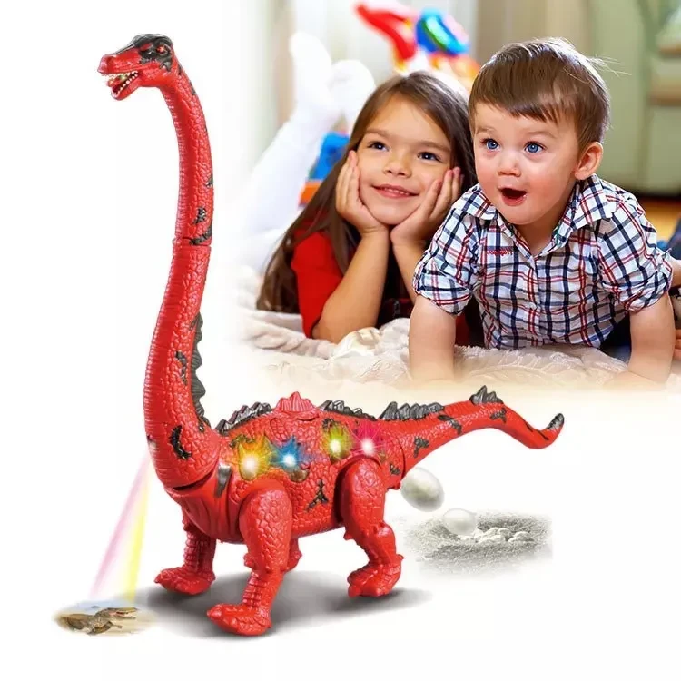 Simulation long-necked dragon electric toy