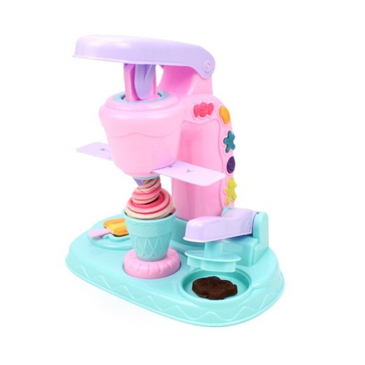 Fun Colored Clay Ice Cream Machine Children's Making Mold Suit Educational Toys