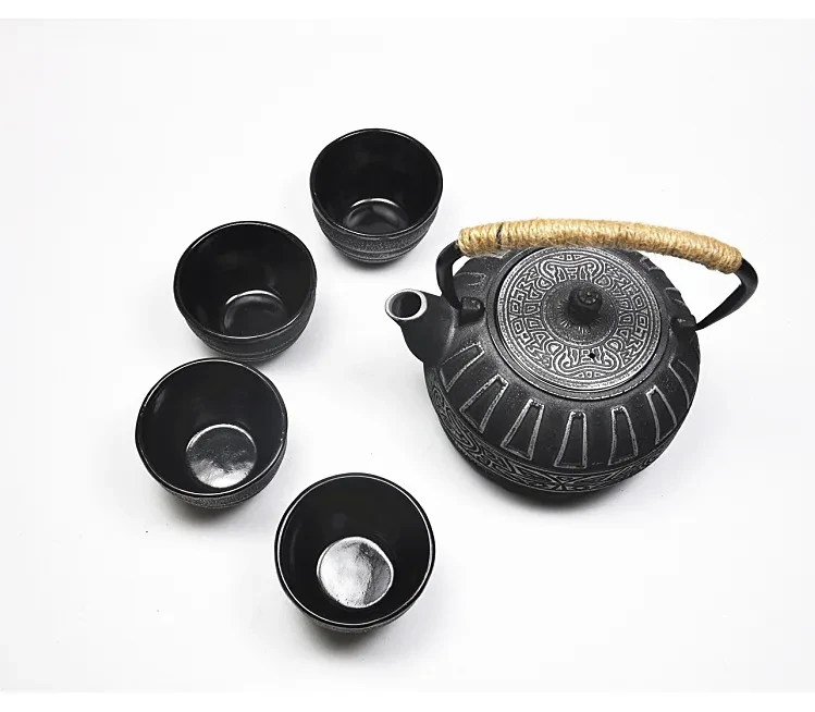 Tea set cast iron kettle set