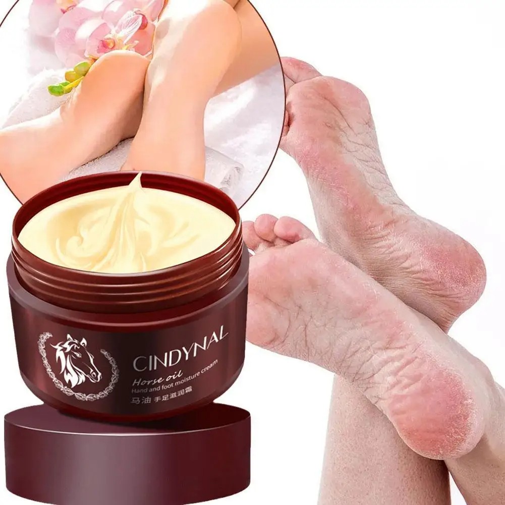 120g Horse Oil Hand and Foot Cream  Hydration and Moisturizing for Fall and Winter