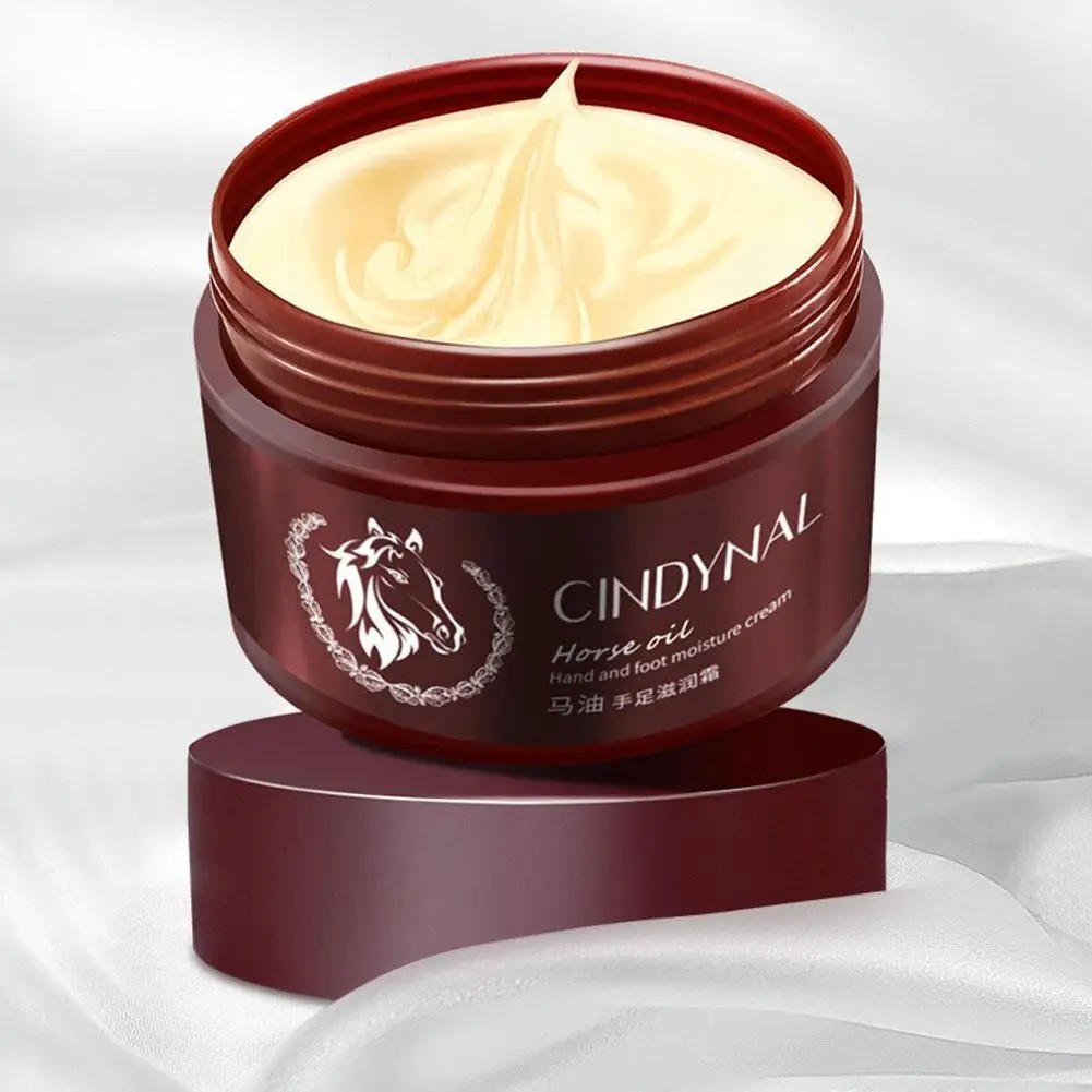 120g Horse Oil Hand and Foot Cream  Hydration and Moisturizing for Fall and Winter