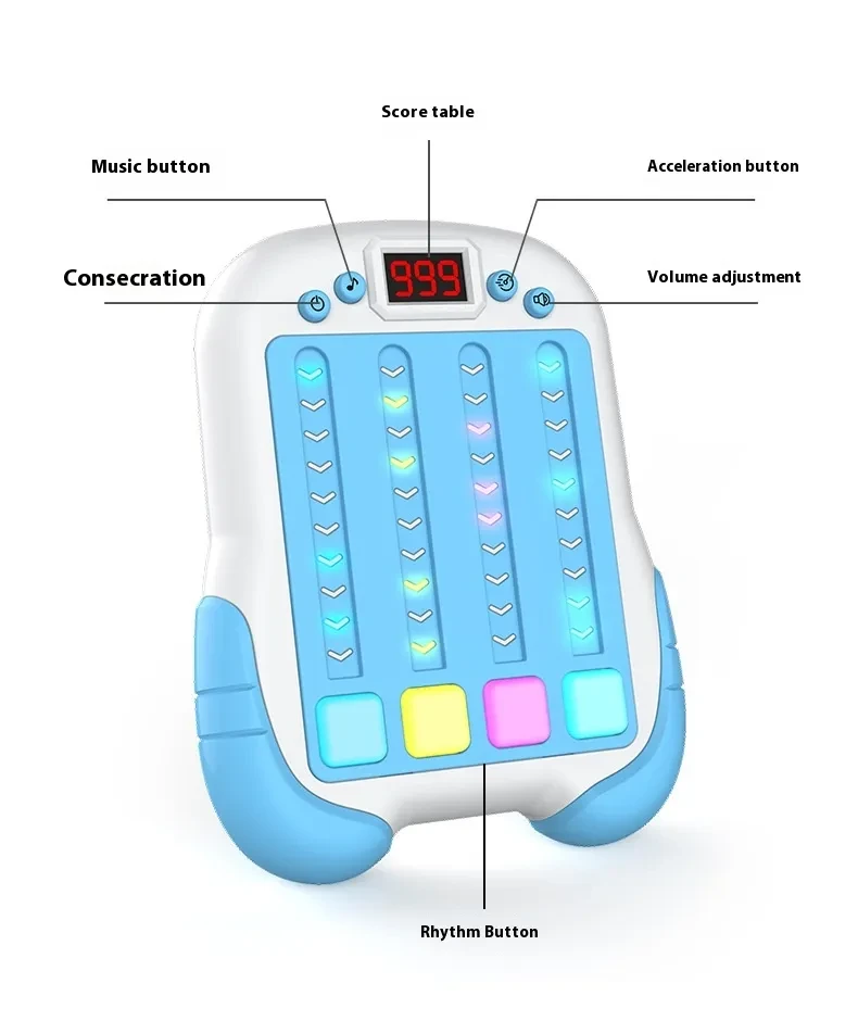 Children's Rhythm Master Toy Game Machine