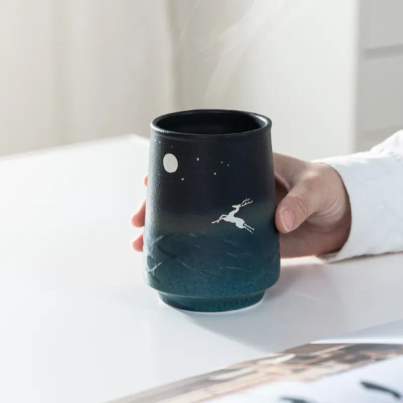 Ceramic Creative Retro Handy Mug