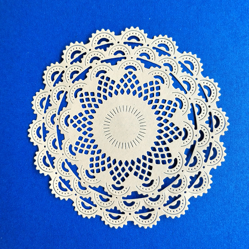 DIY Embossed Etched Carbon Steel Die