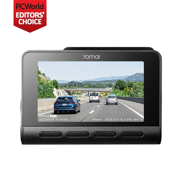 70mai Dash Cam 4K A810 with Sony STARVIS 2 IMX678, 4G LTE & Dual HDR Supported