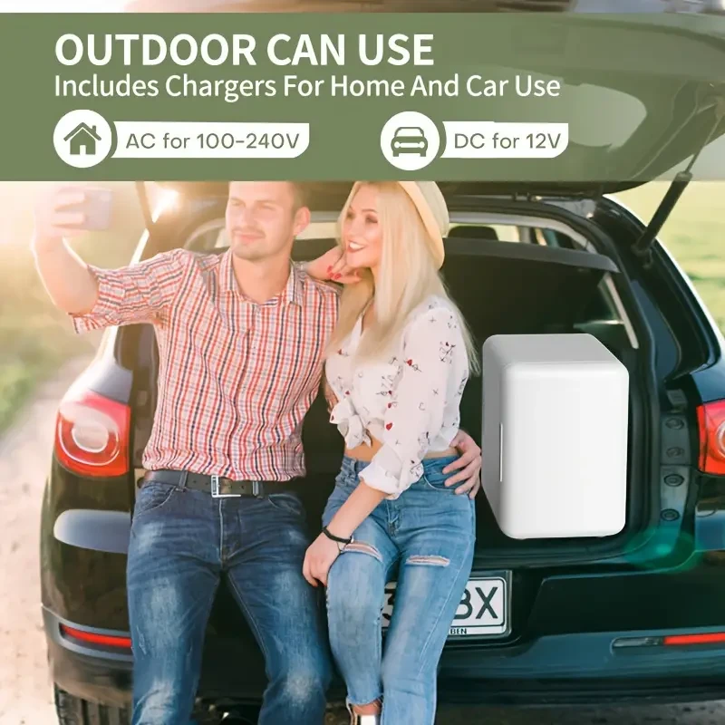 Small Yet Mighty: 4L/6 Can Portable Cooler & Warmer