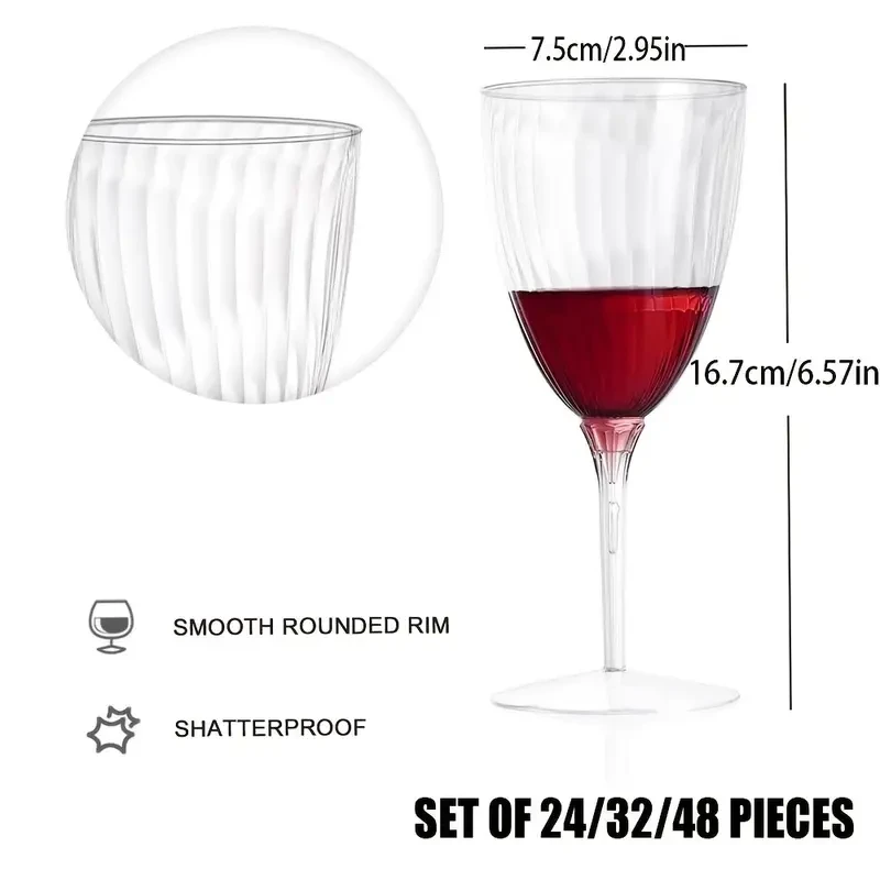 Plastic Wine Glasses
