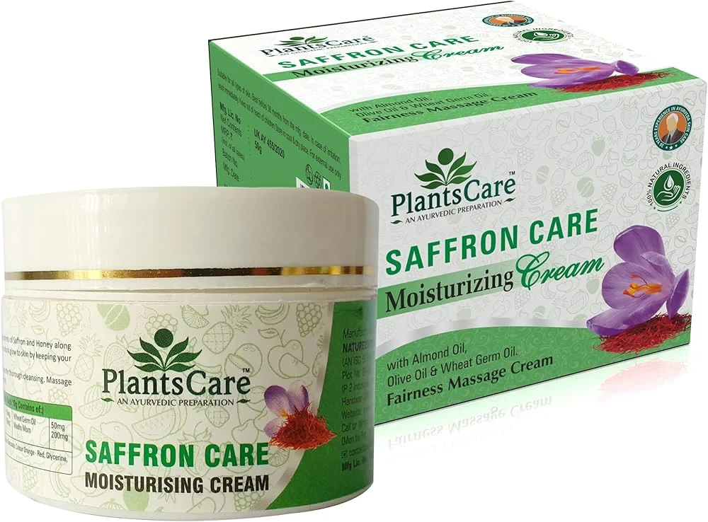 Plants Care Saffron Care Moisturizing Cream 50gm