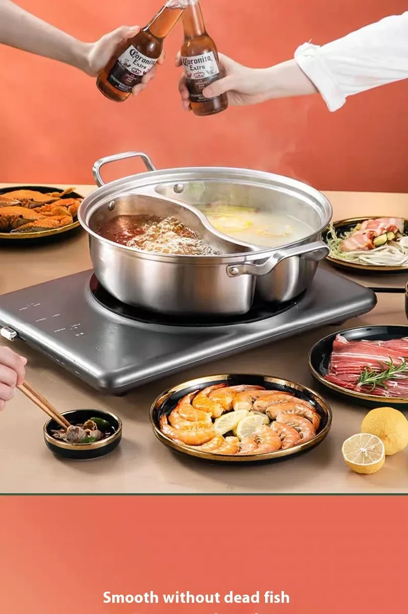 Cooking Pot with Divider