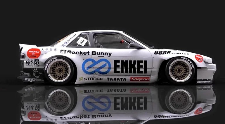 1/24 Scale On Road Rally Flat Drift RC Cars Body Shell Tamiya Kyosho MINIZ MINIQ MINID Carimas GT24 FTXRC