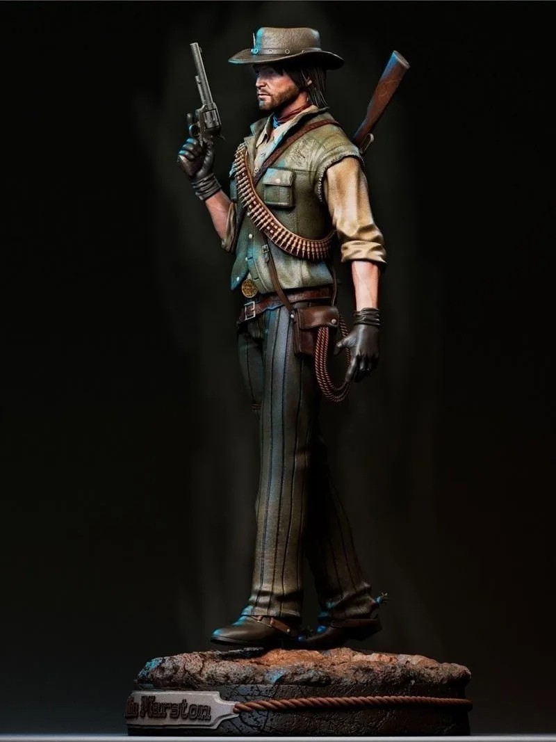 1/24 Scale Resin Figure Assembly Model Kit  A Fistful of Dollars Cowboy