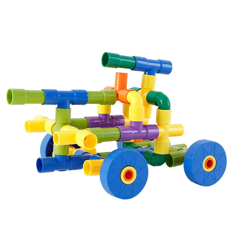 Plastic Pipe Building Toys