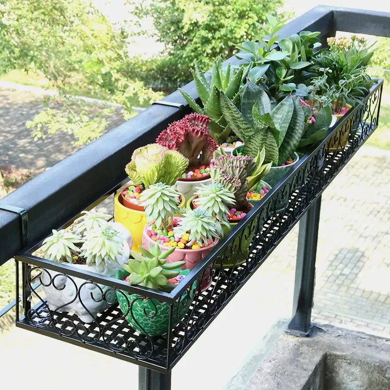 Plant Holders for Railings