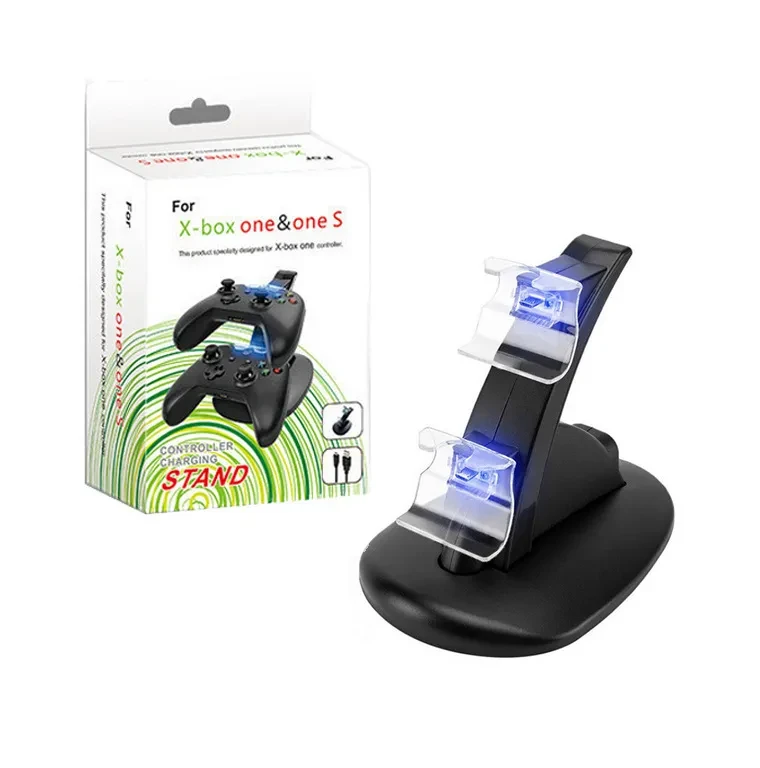 Plastic Gamepad Two-seater Controller Charger