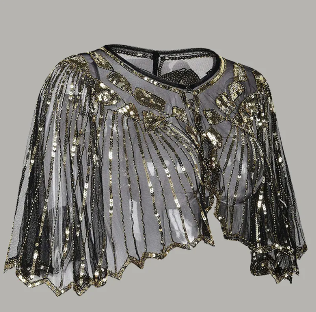 1920's Fringed Shawl