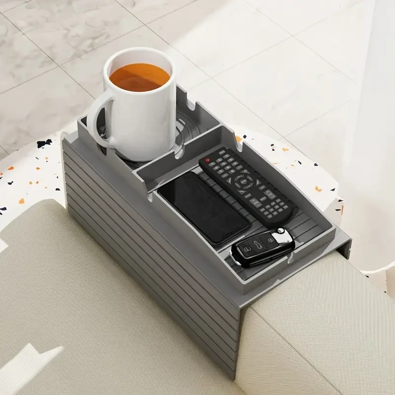 Wooden Couch Cup Holder