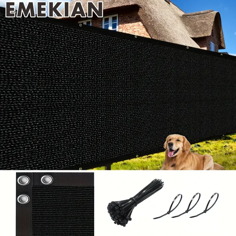 Black Plastic Screen
