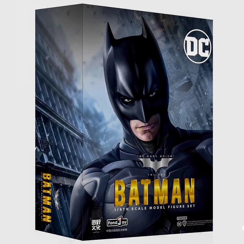 DC Joker Heath Ledger Batman Dark Knight Handmade Model Box Set Collection Ornament