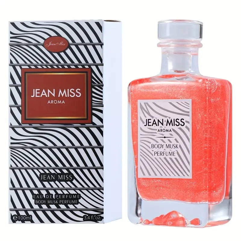 Jean Miss 100ml Glitter Eau de Parfum for Women  Long-Lasting Floral Scent, Hypoallergenic, Alcohol-Based, Perfect for Daily Wear & Dates, Ideal Gift for Her