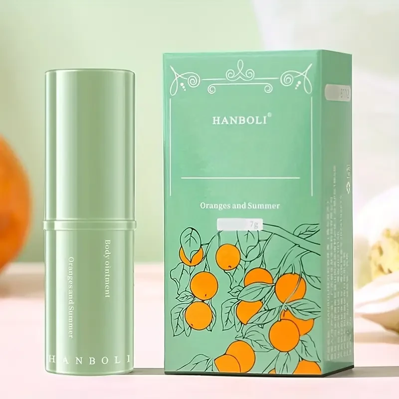 Hanboli Portable Solid Perfume for Women and Men  Refreshing Solid Balm, Perfect for Dating and Daily Life, Ideal Gift for All Occasions