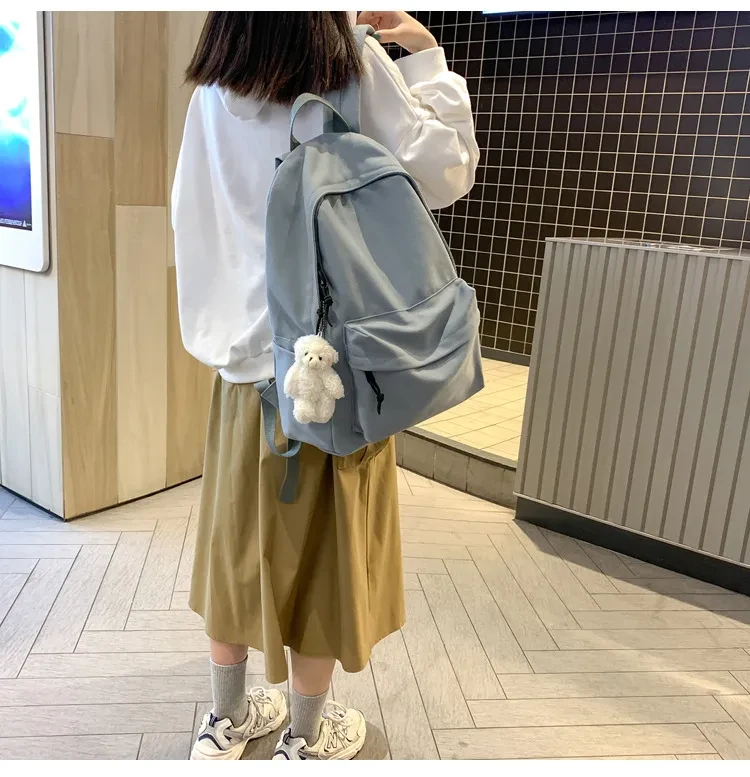 Aesthetic Blue Backpack