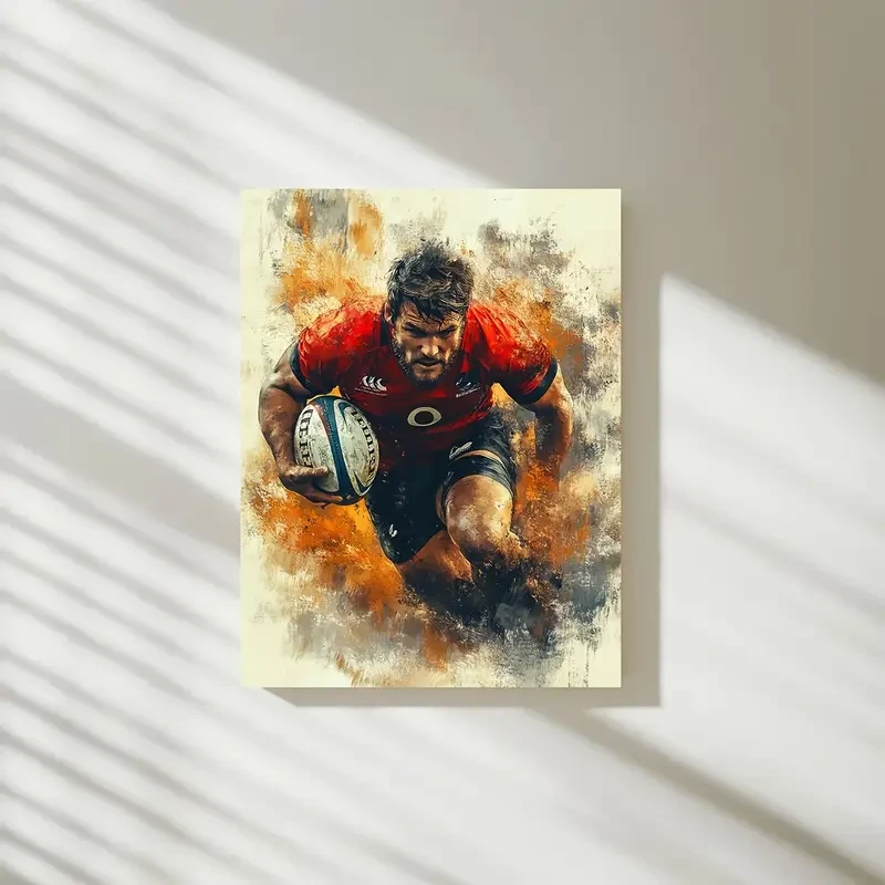 Rugby Framed Pictures