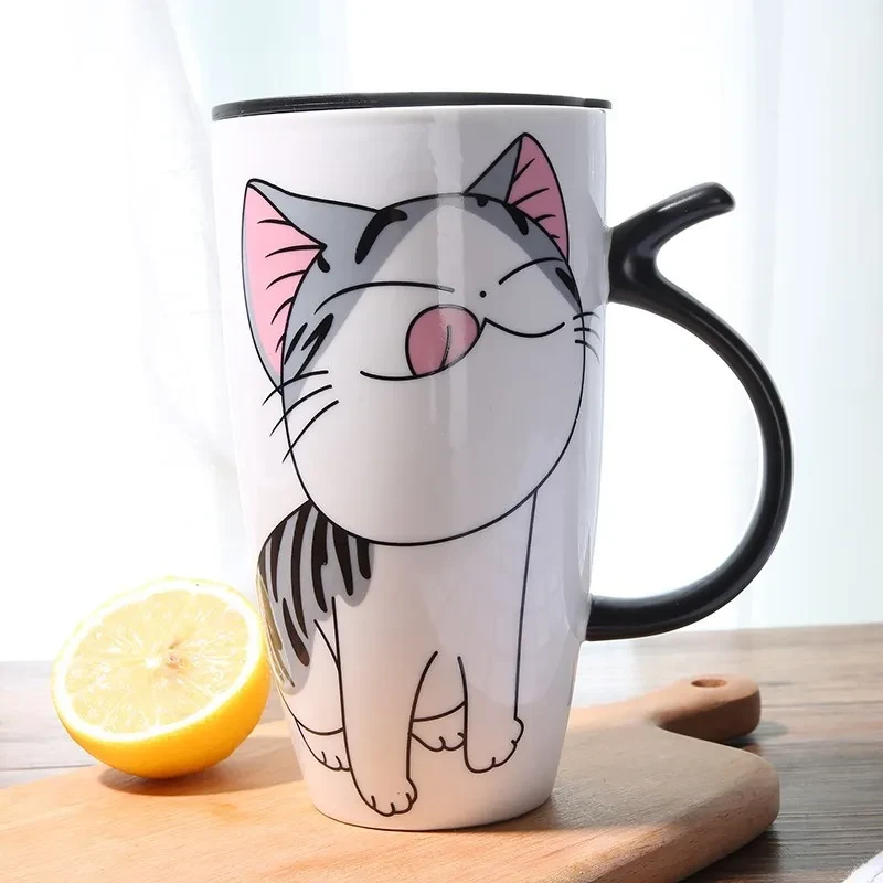 Cat-Themed Coffee Mugs
